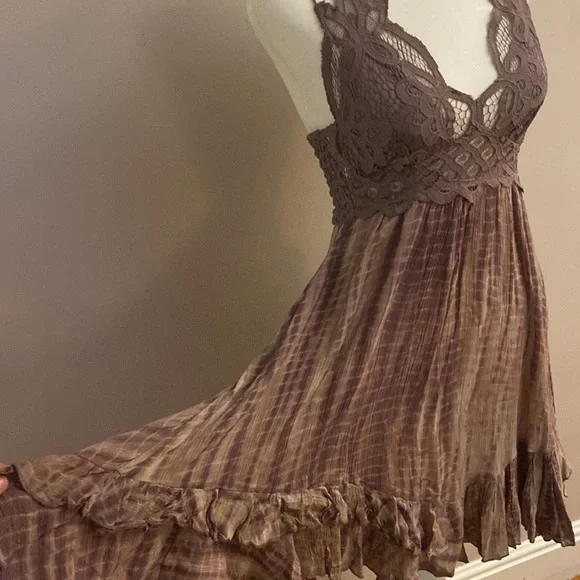 Free People Adella Tie Dye Slip Dress - Picture 3 of 14